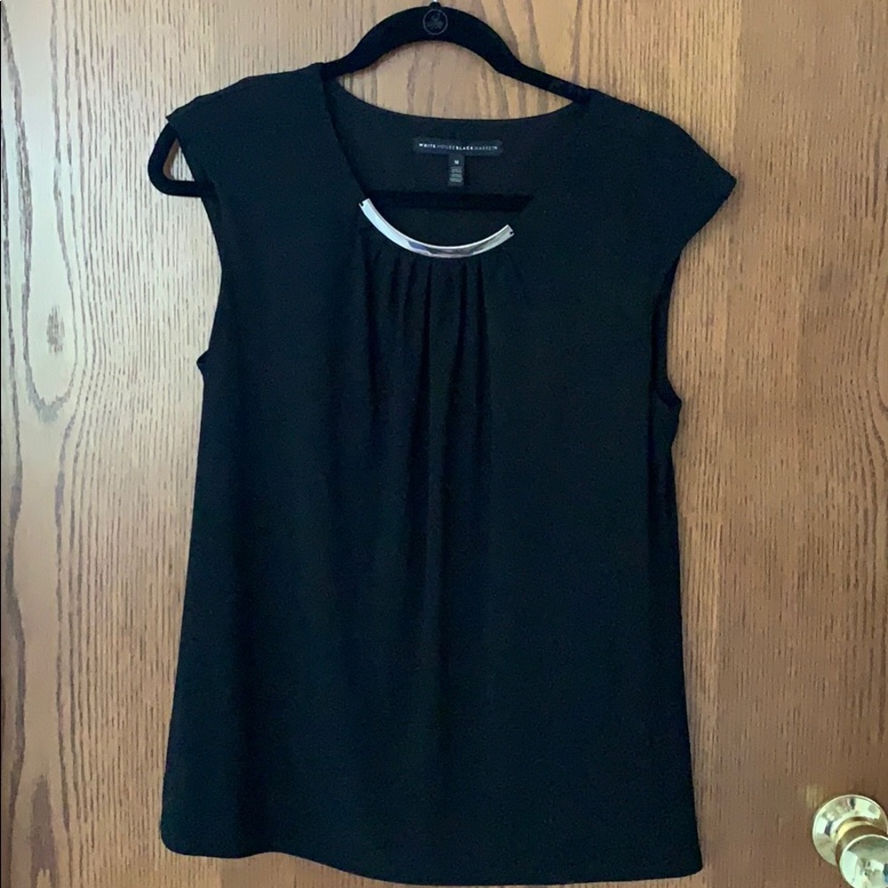 White House Black Market Cap Sleeved Top